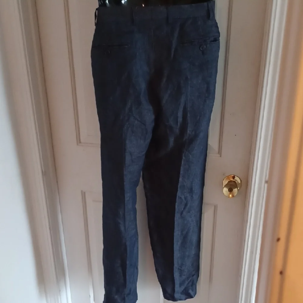Ted Baker Dark Blue Dress Pants - Picture 6 of 9